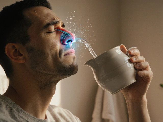 Saline Nasal Irrigation: Fast Relief for Stuffy Nose & Watery Eyes