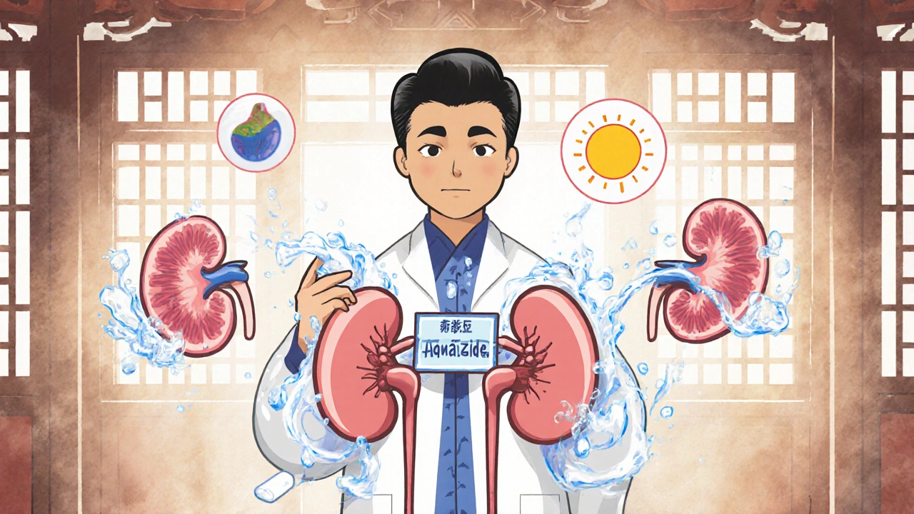 Compare Aquazide (Hydrochlorothiazide) with Alternatives: What Works Best for High Blood Pressure and Fluid Retention