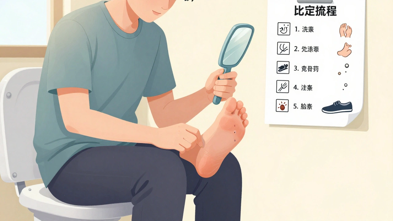 Diabetes Foot Care: Ulcer Prevention and Daily Inspection Checklist