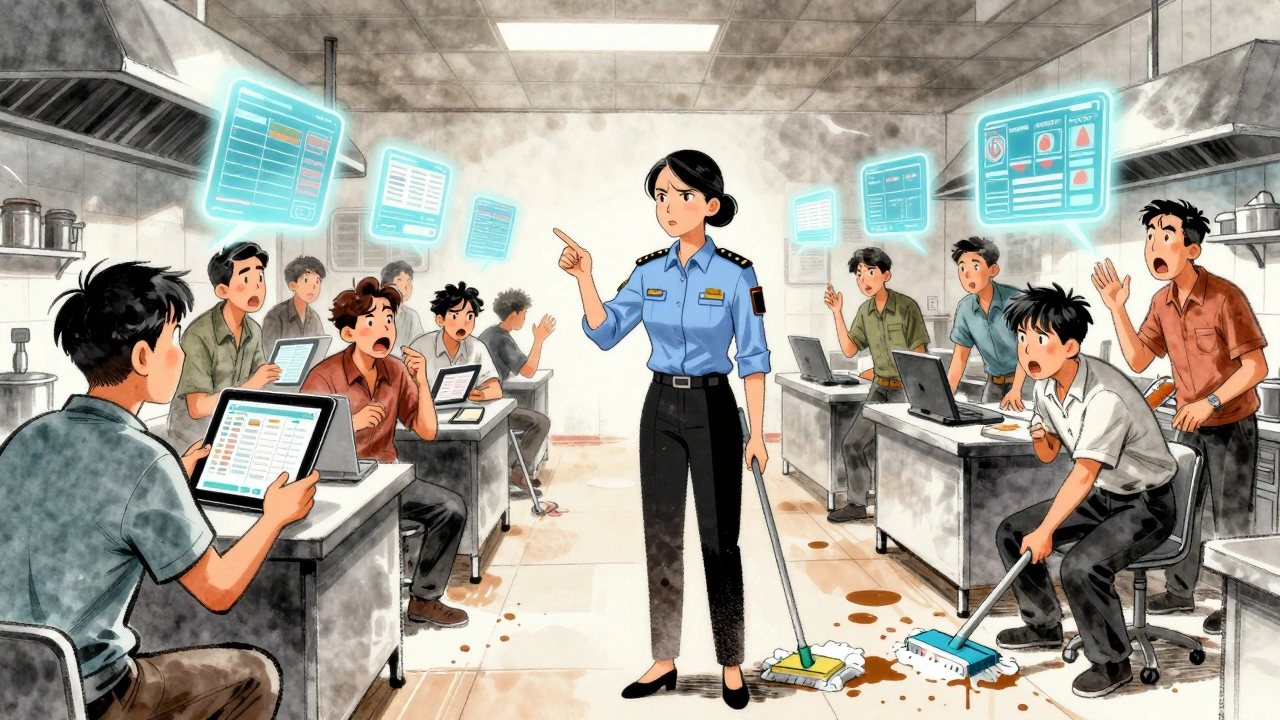 Staff in Thailand scramble during a mock FDA inspection with digital records and translation challenges.