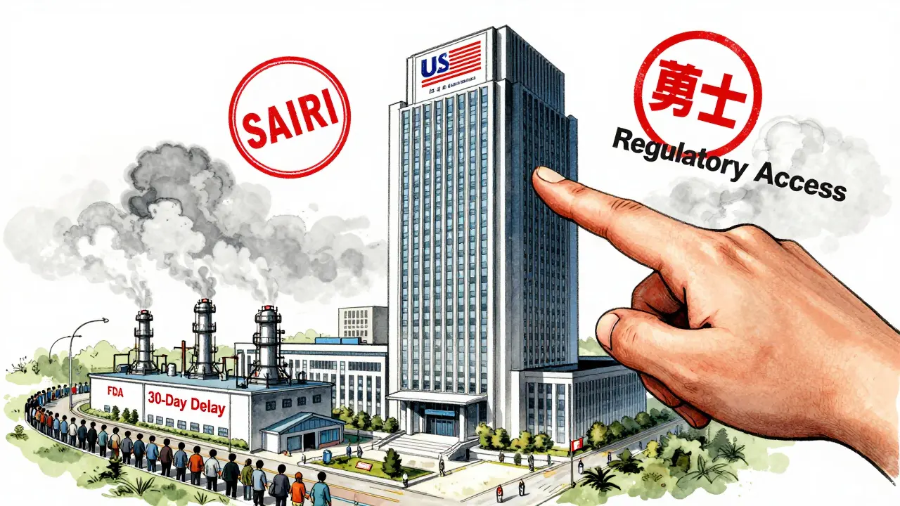 A U.S. pharmaceutical company has fast FDA access while overseas rivals wait in a long delay line.