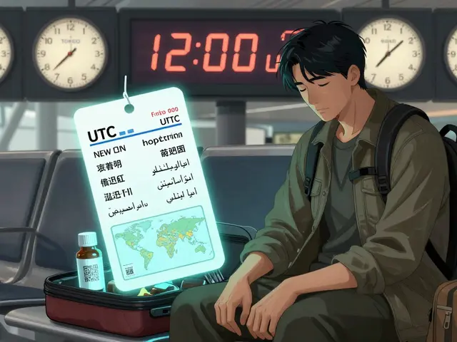 How to Read Prescription Labels When Traveling or Crossing Time Zones