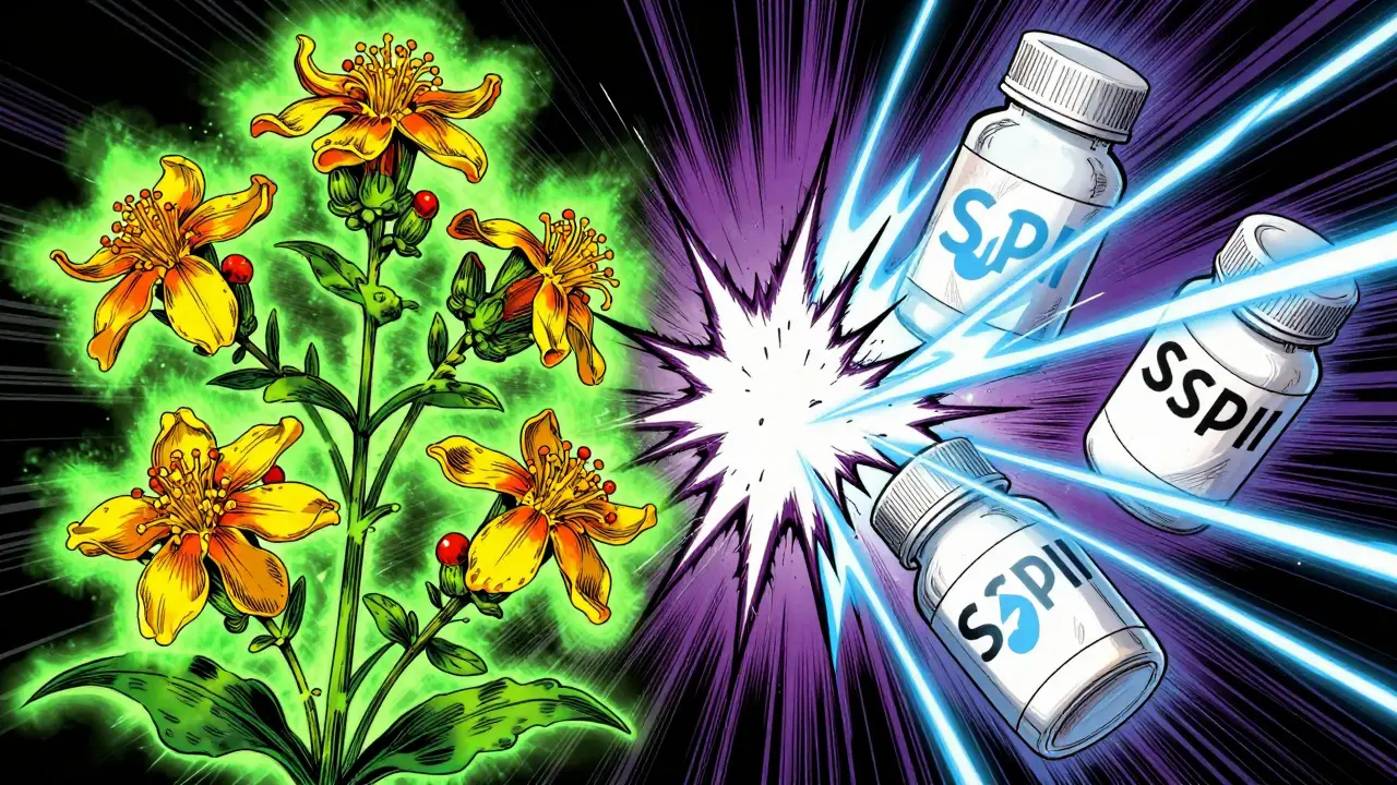 St. John’s Wort and SSRIs: The Dangerous Risk of Serotonin Syndrome